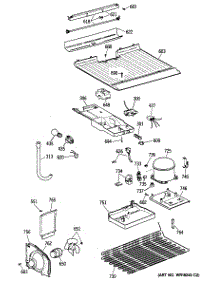 03 - Section3 parts for Ge Refrigerator TBX14SIXKRWH from AppliancePartsPros.com