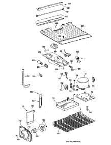 03 - Section3 parts for Ge Refrigerator TBX14SPERAD from AppliancePartsPros.com