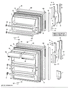 02 - Section2 parts for Ge Refrigerator TBX14SPKLAD from AppliancePartsPros.com
