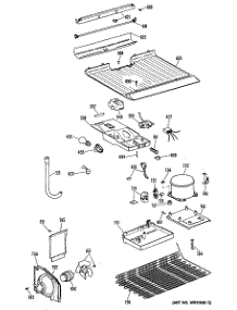 03 - Section3 parts for Ge Refrigerator TBX14SYSDLWH from AppliancePartsPros.com