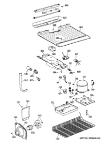 03 - Section3 parts for Ge Refrigerator TBX14SYXKRAD from AppliancePartsPros.com