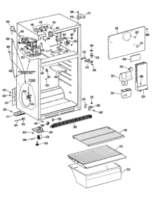 02 - Section2 parts for Ge Refrigerator TBX16APCLWH from AppliancePartsPros.com