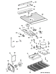 03 - Section3 parts for Ge Refrigerator TBX16DASDRWH from AppliancePartsPros.com