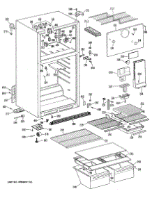 02 - Section2 parts for Ge Refrigerator TBX16DASFRAD from AppliancePartsPros.com