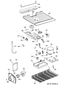 03 - Section3 parts for Ge Refrigerator TBX16DISCRWH from AppliancePartsPros.com