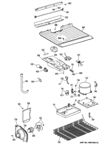 03 - Section3 parts for Ge Refrigerator TBX16DISDRAD from AppliancePartsPros.com