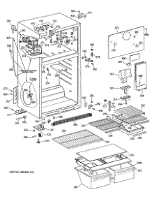 02 - Section2 parts for Ge Refrigerator TBX16DISFRAD from AppliancePartsPros.com