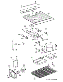 03 - Section3 parts for Ge Refrigerator TBX16DISFRWH from AppliancePartsPros.com