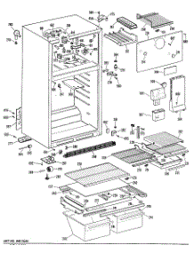 02 - Section2 parts for Ge Refrigerator TBX16DMERAD from AppliancePartsPros.com