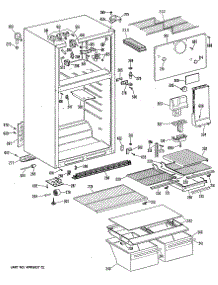 02 - Section2 parts for Ge Refrigerator TBX16DRKRAD from AppliancePartsPros.com
