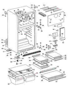 02 - Section2 parts for Ge Refrigerator TBX16JASDRAD from AppliancePartsPros.com