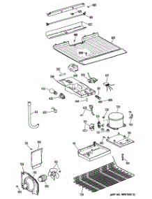 03 - Section3 parts for Ge Refrigerator TBX16JASDRAD from AppliancePartsPros.com