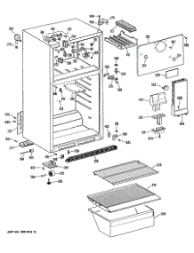 02 - Section2 parts for Ge Refrigerator TBX16SASDLWH from AppliancePartsPros.com