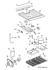 03 - Section3 parts for Ge Refrigerator TBX16SASFLWH from AppliancePartsPros.com