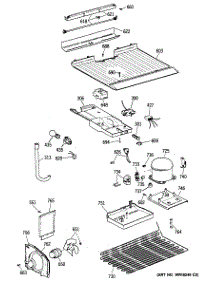 03 - Section3 parts for Ge Refrigerator TBX16SAYBRAD from AppliancePartsPros.com