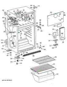 02 - Section2 parts for Ge Refrigerator TBX16SISCLAD from AppliancePartsPros.com