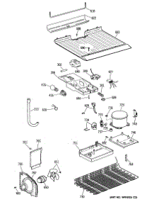 03 - Section3 parts for Ge Refrigerator TBX16SISFRWH from AppliancePartsPros.com