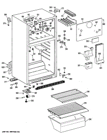 02 - Section2 parts for Ge Refrigerator TBX16SPBLWH from AppliancePartsPros.com