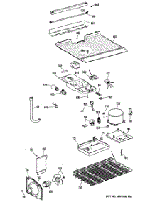 03 - Section3 parts for Ge Refrigerator TBX16SPCRWH from AppliancePartsPros.com