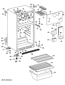 02 - Section2 parts for Ge Refrigerator TBX16SPDRWH from AppliancePartsPros.com