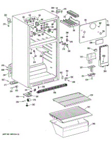 03 - Section3 parts for Ge Refrigerator TBX16SPJRHA from AppliancePartsPros.com