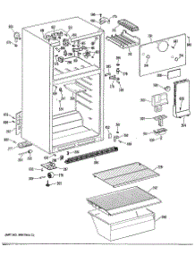 03 - Section3 parts for Ge Refrigerator TBX16SPKRHA from AppliancePartsPros.com
