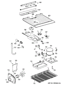 03 - Section3 parts for Ge Refrigerator TBX16SSXKRWH from AppliancePartsPros.com