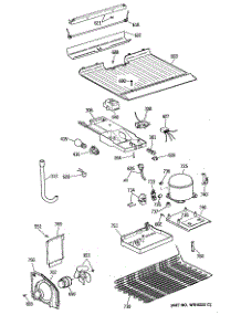 03 - Section3 parts for Ge Refrigerator TBX16SYXGRWH from AppliancePartsPros.com