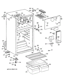 02 - Section2 parts for Ge Refrigerator TBX16SYYBRAD from AppliancePartsPros.com