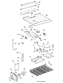03 - Section3 parts for Ge Refrigerator TBX16ZMCRWH from AppliancePartsPros.com