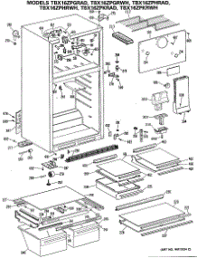 02 - Section2 parts for Ge Refrigerator TBX16ZPKRAD from AppliancePartsPros.com