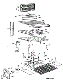 03 - Section3 parts for Ge Refrigerator TBX17KLGRWH from AppliancePartsPros.com