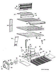03 - Section3 parts for Ge Refrigerator TBX17KMGRWH from AppliancePartsPros.com