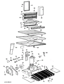 03 - Section3 parts for Ge Refrigerator TBX18AJBR from AppliancePartsPros.com
