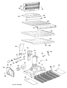 03 - Section3 parts for Ge Refrigerator TBX18AKEL from AppliancePartsPros.com
