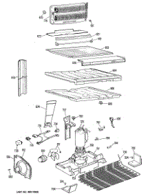 03 - Section3 parts for Ge Refrigerator TBX18ALBLWH from AppliancePartsPros.com