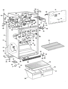 02 - Section2 parts for Ge Refrigerator TBX18ALBRAD from AppliancePartsPros.com