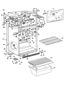 02 - Section2 parts for Ge Refrigerator TBX18APBRWH from AppliancePartsPros.com