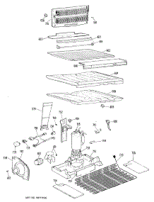 03 - Section3 parts for Ge Refrigerator TBX18BKER from AppliancePartsPros.com