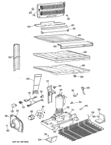 03 - Section3 parts for Ge Refrigerator TBX18BLBRWH from AppliancePartsPros.com