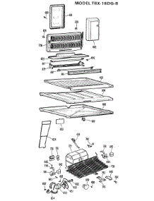 03 - Section3 parts for Ge Refrigerator TBX18DGBR from AppliancePartsPros.com