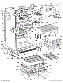 02 - Section2 parts for Ge Refrigerator TBX18DLGRAD from AppliancePartsPros.com