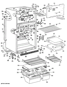 02 - Section2 parts for Ge Refrigerator TBX18DLSRWH from AppliancePartsPros.com