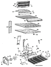 03 - Section3 parts for Ge Refrigerator TBX18DLTRHA from AppliancePartsPros.com