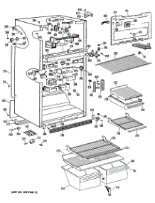 02 - Section2 parts for Ge Refrigerator TBX18DPBRAD from AppliancePartsPros.com
