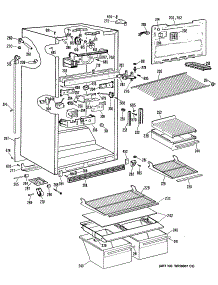 02 - Section2 parts for Ge Refrigerator TBX18DRJRAD from AppliancePartsPros.com