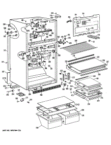 02 - Section2 parts for Ge Refrigerator TBX18GPJRAD from AppliancePartsPros.com