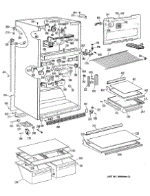 02 - Section2 parts for Ge Refrigerator TBX18GPWRAD from AppliancePartsPros.com