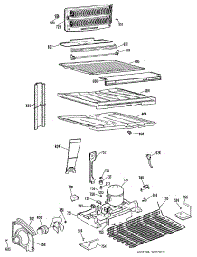 03 - Section3 parts for Ge Refrigerator TBX18JMSRAD from AppliancePartsPros.com