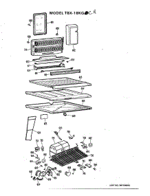 03 - Section3 parts for Ge Refrigerator TBX-18KGCR from AppliancePartsPros.com